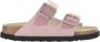 Birkenstock Roze PVC Sandalen met Suède Rand Pink Dames - Thumbnail 1