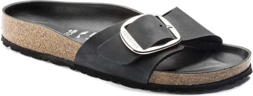 Birkenstock Sandal Madrid Big Buckle Black Dames