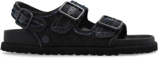 Birkenstock Sandal MilanoStone Washed Blue Dames