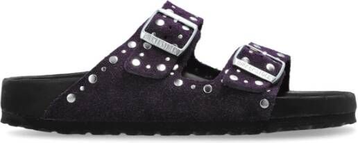 Birkenstock Sandalen Arizona Studs Rand Purple Dames