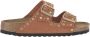 Birkenstock Arizona rivet border narrow 10 dark rust brique - Thumbnail 1