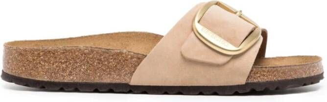 Birkenstock Sandales met gesp Beige Dames