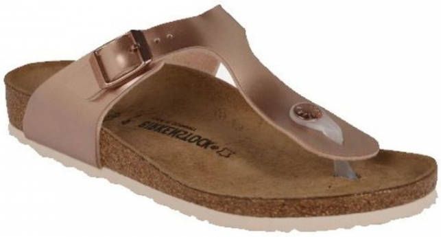 Birkenstock sandalen 1012526 Smal electric metallic copper