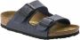 Birkenstock Arizona Kids Slippers Navy Narrow fit | Blauw | Imitatieleer - Thumbnail 8