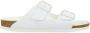 Birkenstock Arizona Slippers Triple White Narrow fit | Wit | Imitatieleer - Thumbnail 36