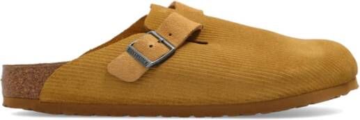 Birkenstock Boston Vl Corduroy Cork Sandalen Schoenen brown maat: 41 beschikbare maaten:41 42 46