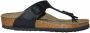 BIRKENSTOCK Teenslippers Gizeh Maat: 40 Materiaal: Leatherlook Kleur: Zwart - Thumbnail 4