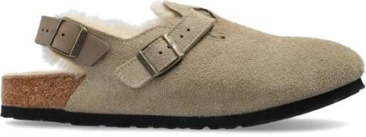 Birkenstock Schoenen Tokio Binnen Shearling Beige Heren