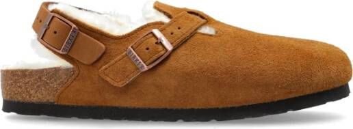 Birkenstock Schoenen Tokio Binnen Shearling Brown Dames