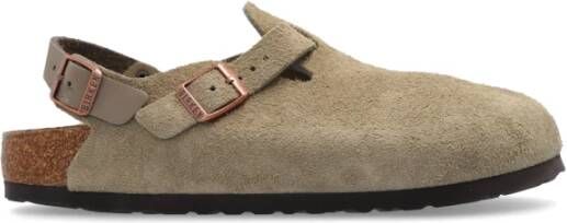 Birkenstock Schoenen Tokio II Suede Beige Dames