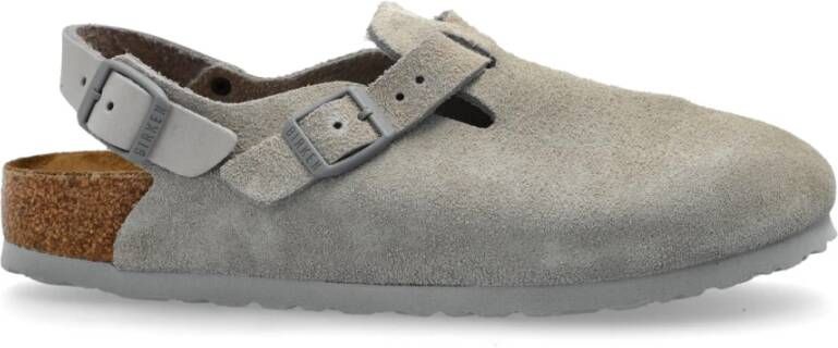 Birkenstock Schoenen Tokio II Suede Gray Dames