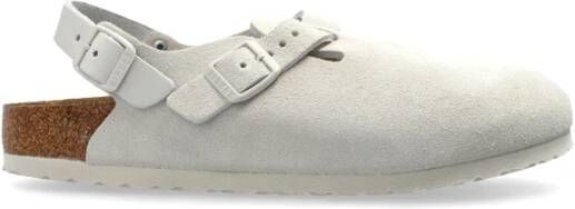 Birkenstock Schoenen Tokio II Suede Gray Dames