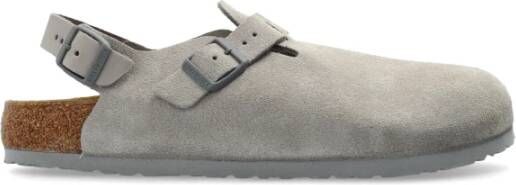 Birkenstock Schoenen Tokio II Suede Gray Heren