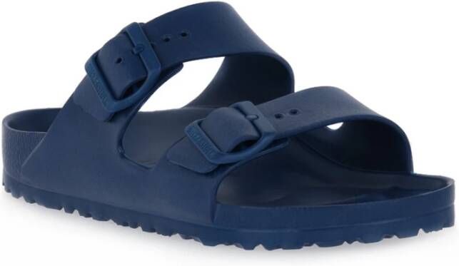 Birkenstock Schuifregelaars Blauw Dames