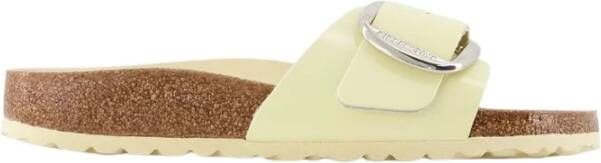 Birkenstock Schuifregelaars Geel Dames