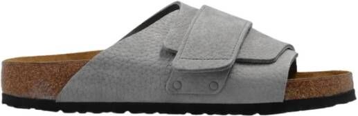 Birkenstock Schuifregelaars Grijs Heren