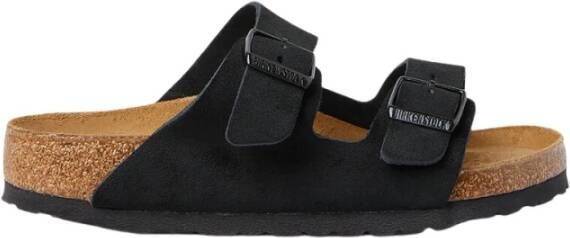 Birkenstock Schuifregelaars Zwart Unisex