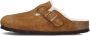 BIRKENSTOCK Dames Boston Shear Sue Maat: 38 Materiaal: Suède Kleur: Cognac - Thumbnail 2