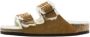 Birkenstock Shearling Arizona Sandalen Brown Heren - Thumbnail 1