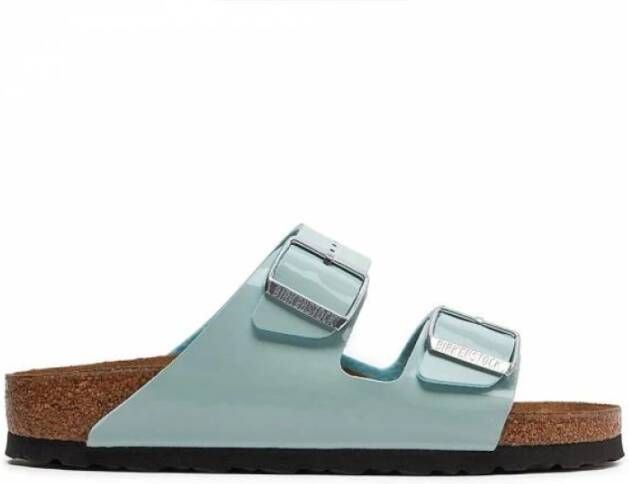 Birkenstock Sliders Blue Dames