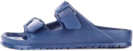 Birkenstock Sliders Blue Heren