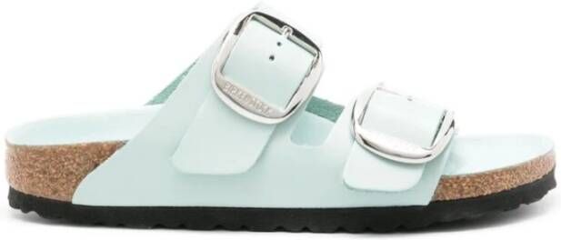 Birkenstock Sliders Green Dames