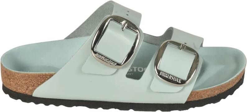 Birkenstock Sliders Green Dames