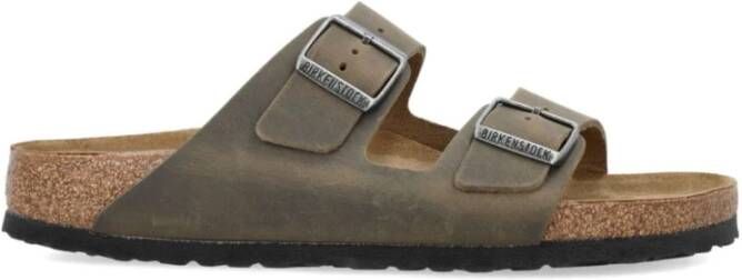 Birkenstock Sliders Green Heren