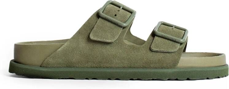 Birkenstock Sliders Green Heren