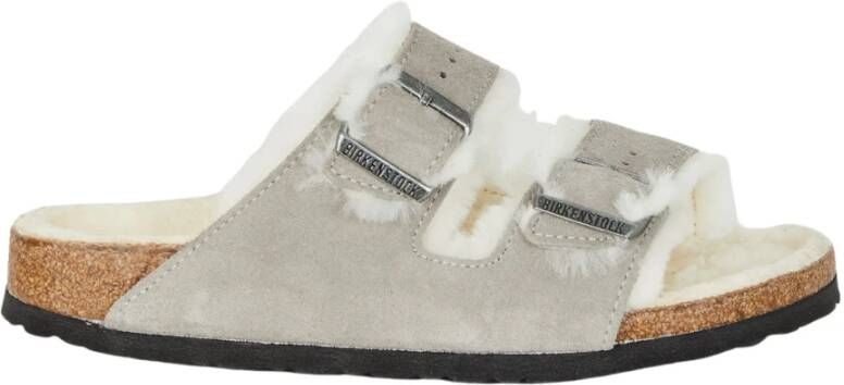 Birkenstock Sliders Grijs Dames