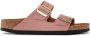 Birkenstock Klassieke Comfortabele Slider Sandaal Roze Dames - Thumbnail 1