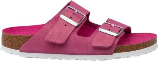 Birkenstock Sliders Roze Dames