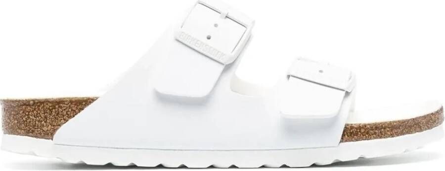 Birkenstock Sliders Wit Dames