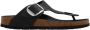 Birkenstock Zwarte Gizeh Big Buckle Slides Black Dames - Thumbnail 1