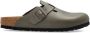 Birkenstock Slides Boston BS Gray Heren - Thumbnail 1