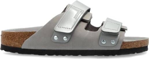 Birkenstock Slides Uji Gray Dames