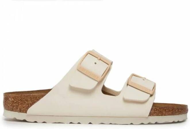 Birkenstock Slippers & Teenslippers White Dames