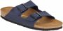 Birkenstock Arizona Slippers Indigo Blue Narrow fit | Blauw | Microvezel - Thumbnail 2