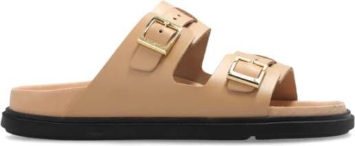 Birkenstock St Barths' Slides Beige Dames