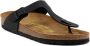 BIRKENSTOCK Teenslippers Gizeh Maat: 41 Materiaal: Leatherlook Kleur: Zwart - Thumbnail 4