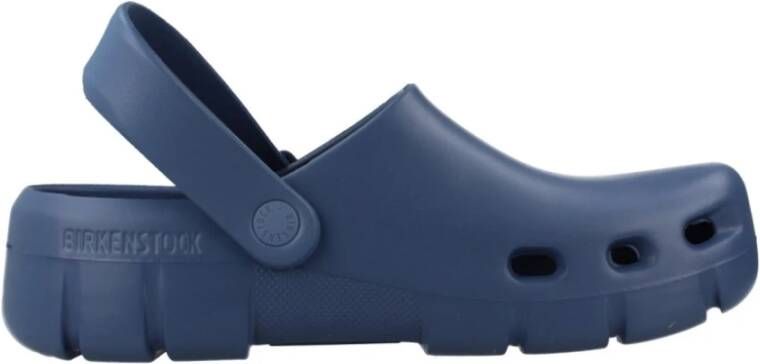 Birkenstock Stijlvolle Flow Eva Jassen Blue Dames