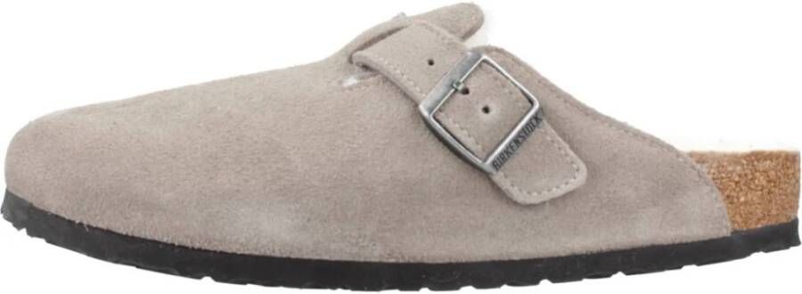 Birkenstock Stijlvolle Muiltjes voor Mannen Gray Heren