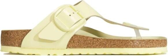 Birkenstock Stijlvolle Flip Flops voor Dames Geel Dames