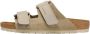 Birkenstock Suède Sliders voor Comfort en stijl Beige - Thumbnail 1