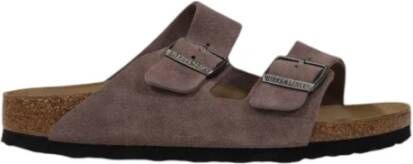 Birkenstock Suede Damesschoenen Herfst Winter Collectie Purple Dames