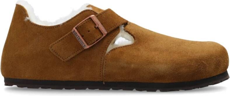 Birkenstock Suède schoenen Londen Brown Dames