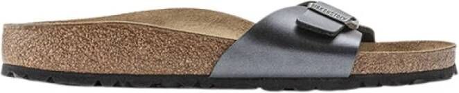 Birkenstock Teenslippers & Sliders Grijs Dames