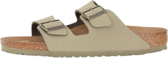 Birkenstock Arizona BFBC Earthy Vegan Sandalen Schmal beige bruin