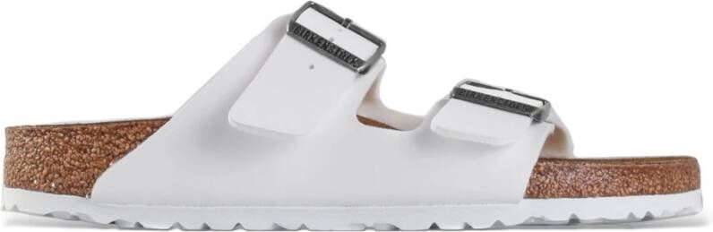 Birkenstock Witte Arizona Sandalen White Heren