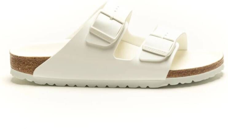 Birkenstock Witte Arizona Triple Strap Sandalen White Dames